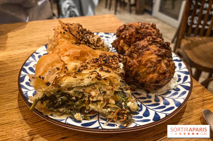 Les kolokithokeftedes et les feuilletés