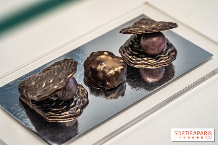 Oeuf Joyaux et chocolats de Pâques de Jade Génin 2024