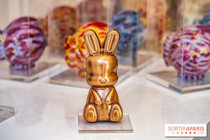 Oeuf Joyaux et chocolats de Pâques de Jade Génin 2024