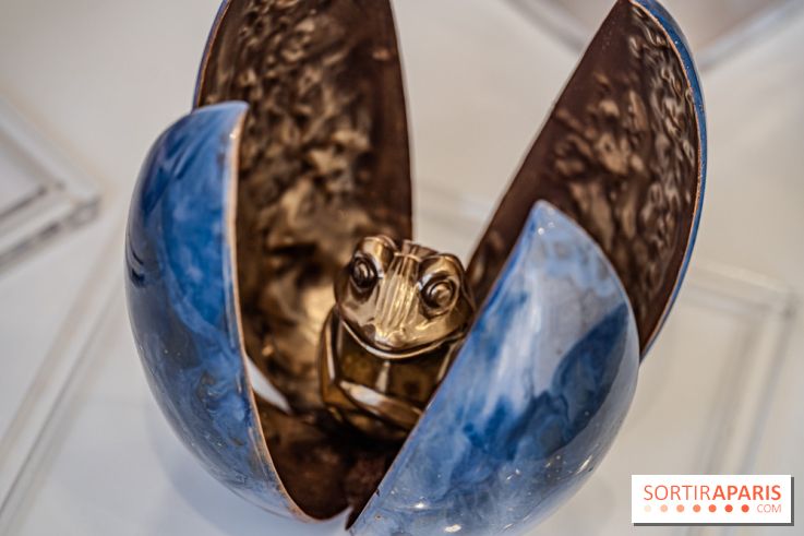 Oeuf Joyaux et chocolats de Pâques de Jade Génin 2024