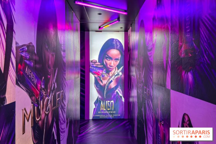 Mugler installe un pop up sensoriel et immersif avec des animations gratuites, à Paris - image00005