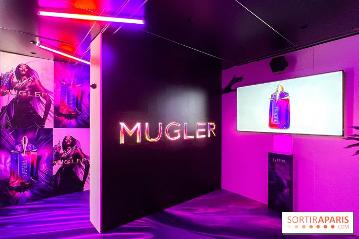 Mugler installe un pop up sensoriel et immersif avec des animations gratuites, à Paris - image00008