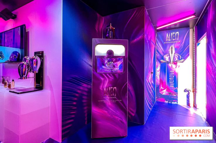 Mugler installe un pop up sensoriel et immersif avec des animations gratuites, à Paris - image00014