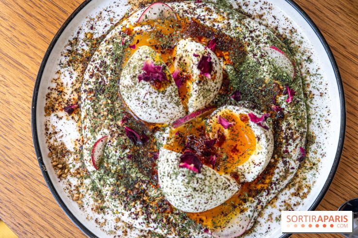 Trombone Coffee Shop Paris 20e -  Turkish egg