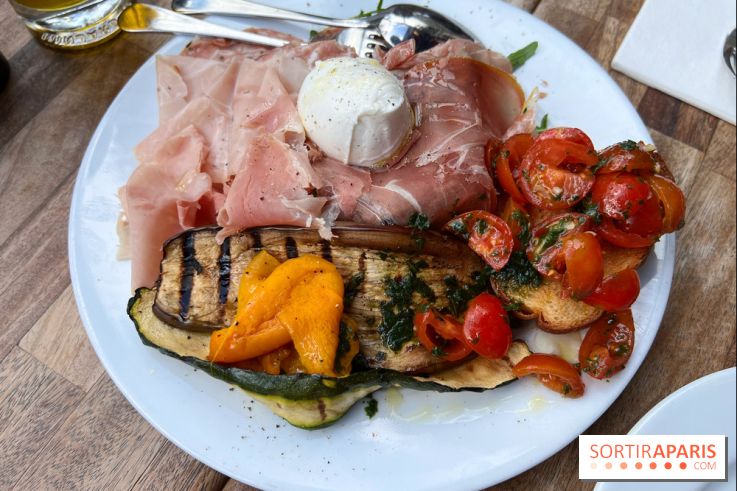 Les Vitelloni - Légumes grillés, jambon, mozzarella