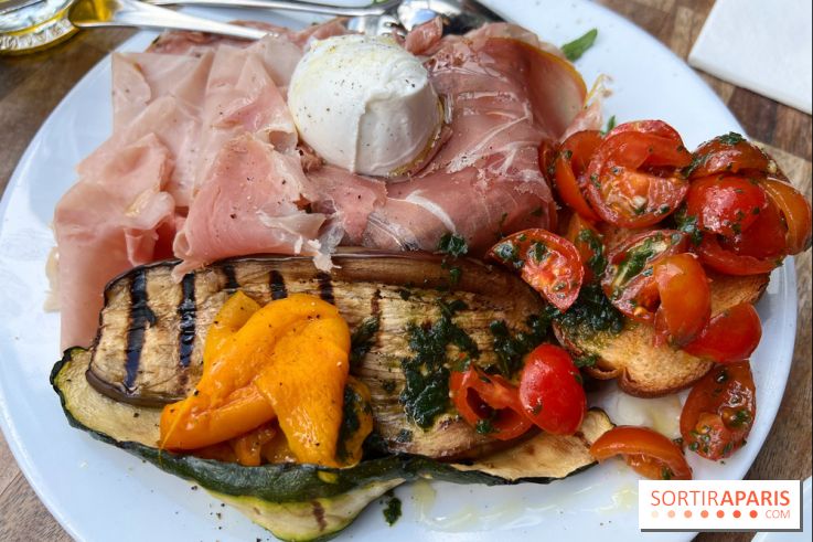 Les Vitelloni - Légumes grillés, jambon, mozzarella