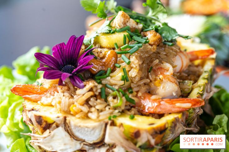 Didi Saigon, le restaurant vietnamien de Villiers sur Marne (94) -  riz sauté aux crevettes et ananas
