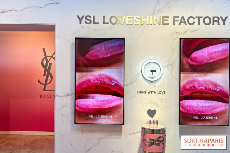 YSL Loveshine Factory - pop up Yves Saint Laurent Beauté