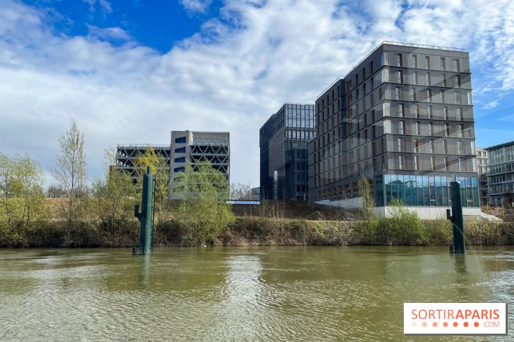 Croisière olympique sur l'île Saint-Denis - village olympique