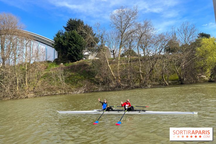 Croisière olympique sur l'île Saint-Denis - aviron Ile des Vannes