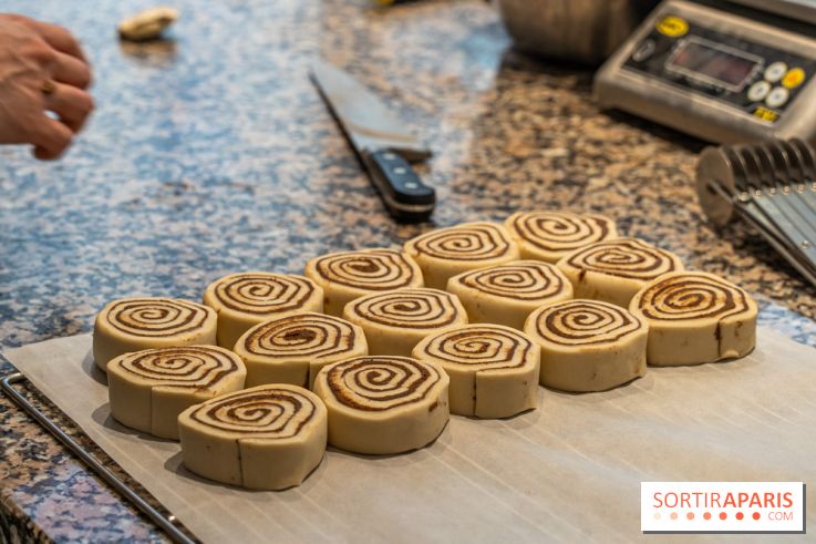 Éveil Boulangerie aux farines anciennes Paris 17e - roulé cannelle
