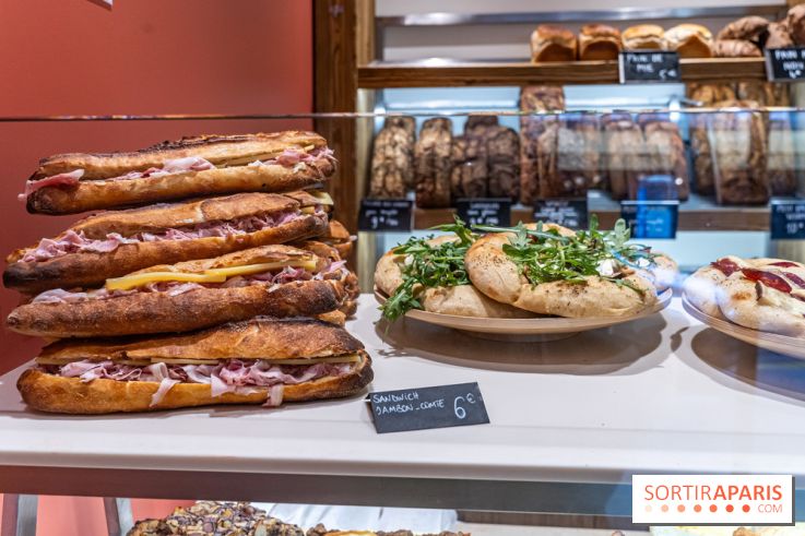 Éveil Boulangerie aux farines anciennes Paris 17e - sandwich