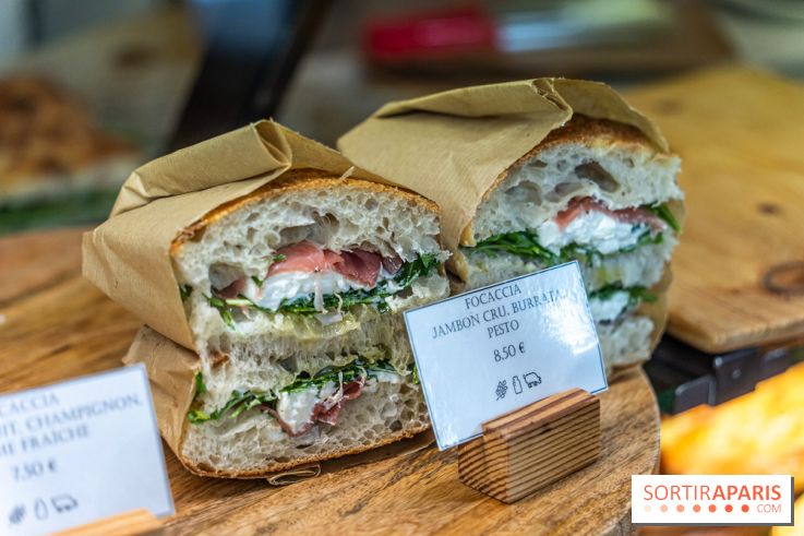 Boulangerie Pâtisserie L'Équilibre Paris 15e - focaccia