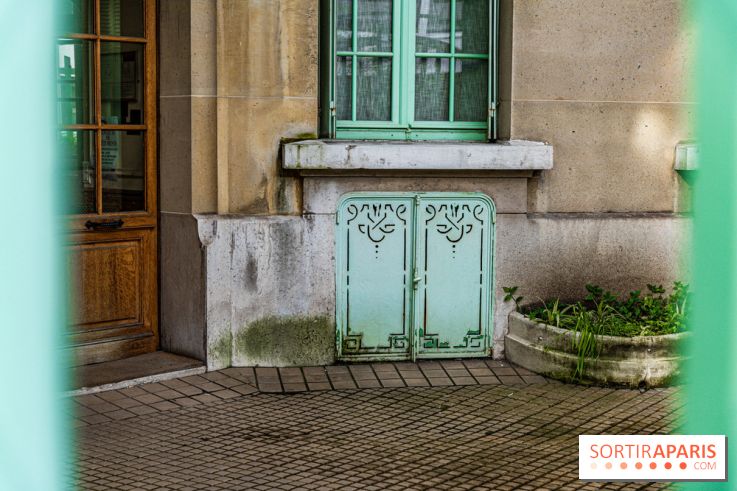 Insolite, la façade originale de la rue Blomet Paris 15e - photos -  A7C9549