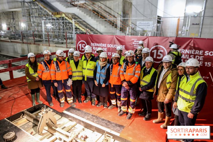 Ligne 15 Sud, nos photos des chantiers de deux gares