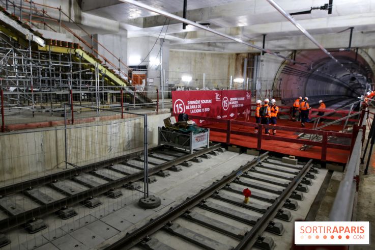 Ligne 15 Sud, nos photos des chantiers de deux gares - IMG 3403