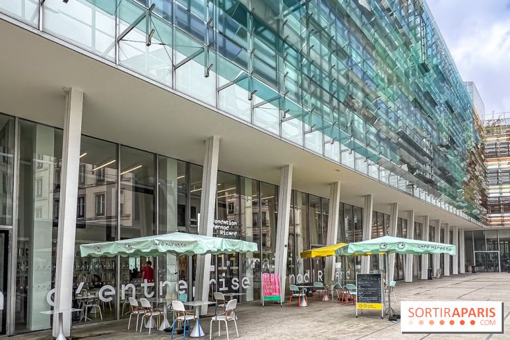 Le Café Mirette, l'excellent resto à la Fondation Pernod, côté Gare Saint-Lazare - terrasse