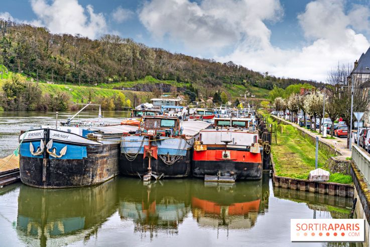 Saint-Mammès, le charmant village de mariniers de Seine-et-Marne - 77 - les photos
