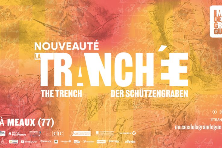 Nouveauté : une tranchée à ciel ouvert au musée de la Grande Guerre