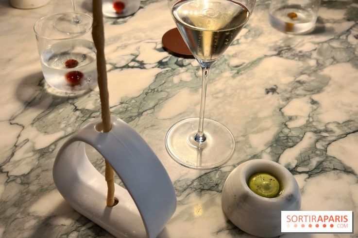 Amâlia - Gressin, émulsion romarin brûlé