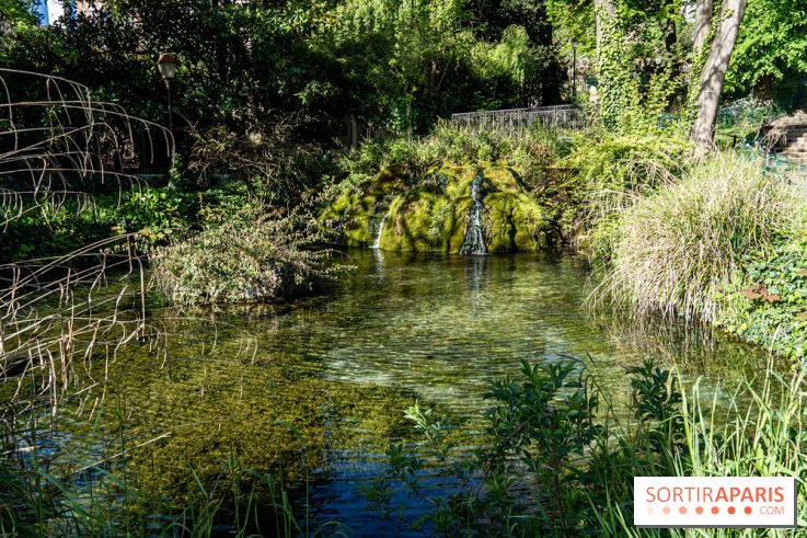 Parc du Dr Fauvel à Villennes sur Seine, grotte et cascades