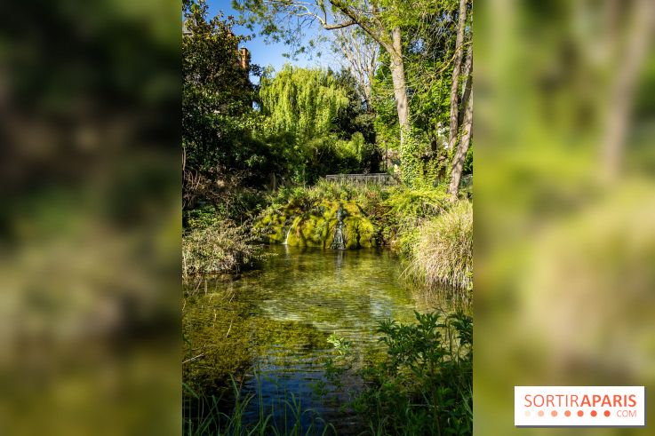 Parc du Dr Fauvel à Villennes sur Seine, grotte et cascades -  A7C1704 HDR