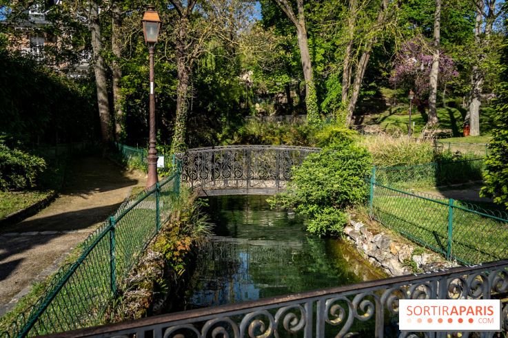 Parc du Dr Fauvel à Villennes sur Seine, grotte et cascades