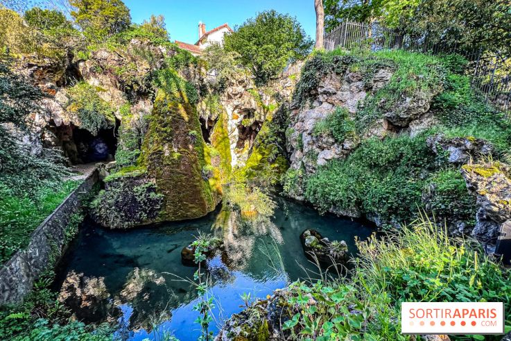 Parc du Dr Fauvel à Villennes sur Seine, grotte et cascades - IMG 8453