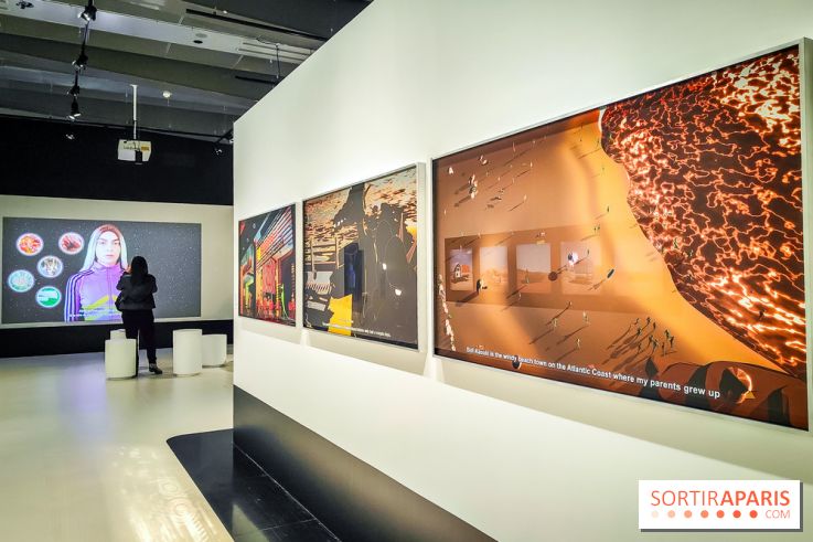 Arabofuturs : l'exposition entre science-fiction et prédictions à l'Institut du Monde Arabe - photos - IMG20240422100320