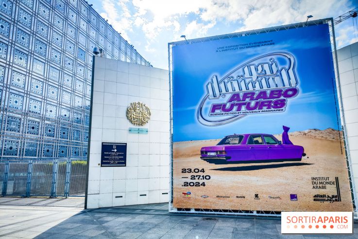 Arabofuturs : l'exposition entre science-fiction et prédictions à l'Institut du Monde Arabe - photos - IMG20240422103605
