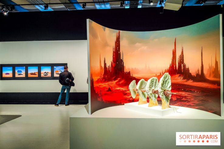 Arabofuturs : l'exposition entre science-fiction et prédictions à l'Institut du Monde Arabe - photos - IMG20240422100551