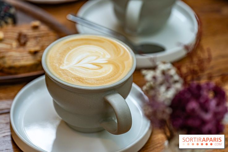 Fu Patisserie et coffee shop Paris 13e -  cafe latte