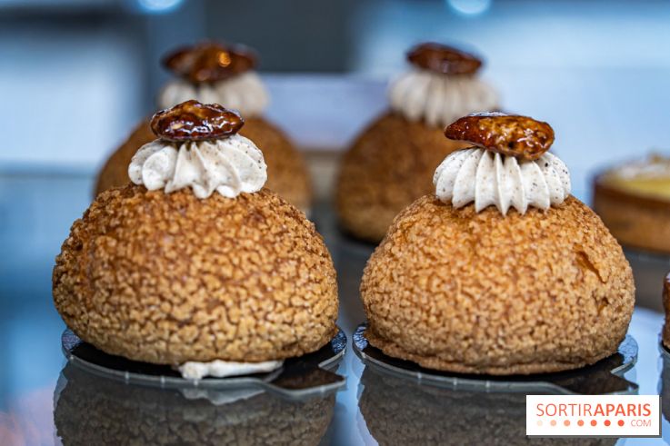 Pâtisserie Mélilot Paris 20e arrondissement -  chou noix de macadamia