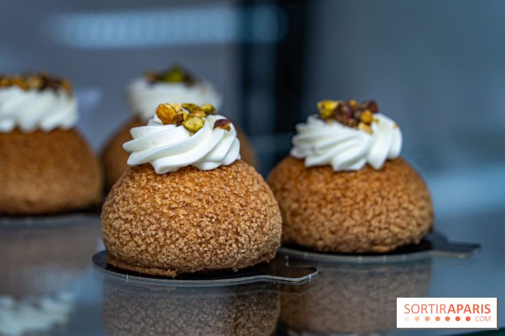 Pâtisserie Mélilot Paris 20e arrondissement -  chou pistache