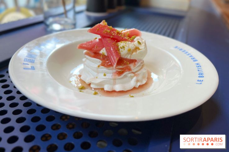 L'Entente - Pavlova rhubarbe