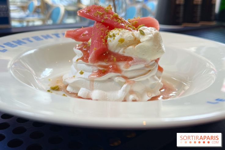 L'Entente - Pavlova rhubarbe