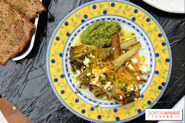 Marquis - Artichauts chimichurri