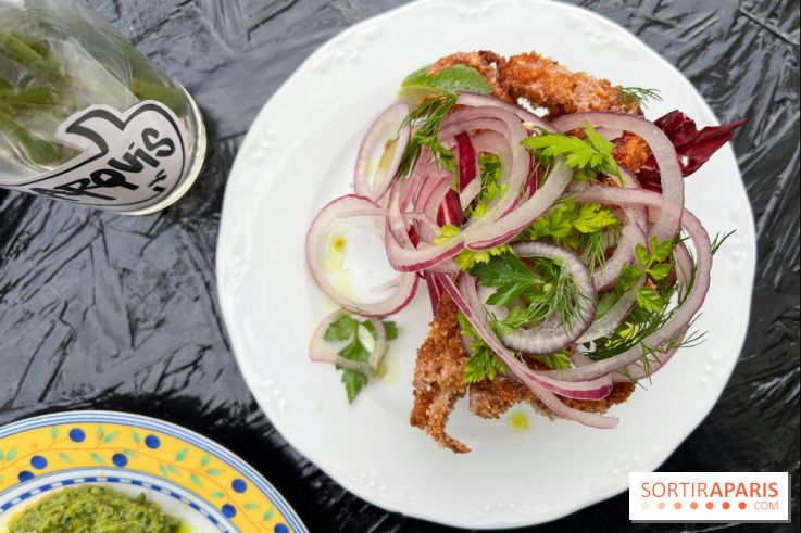 Marquis - Crabe croustillant, brioche, lard