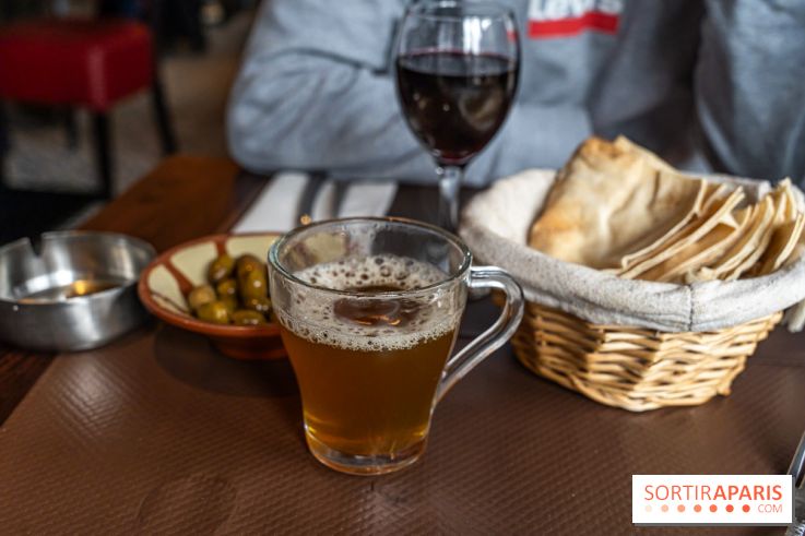Boulevard Beirut, restaurant Libanais à Poissy -  thé vert menthe