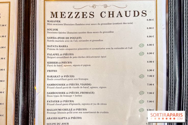 Boulevard Beirut, restaurant Libanais à Poissy - carte - menu