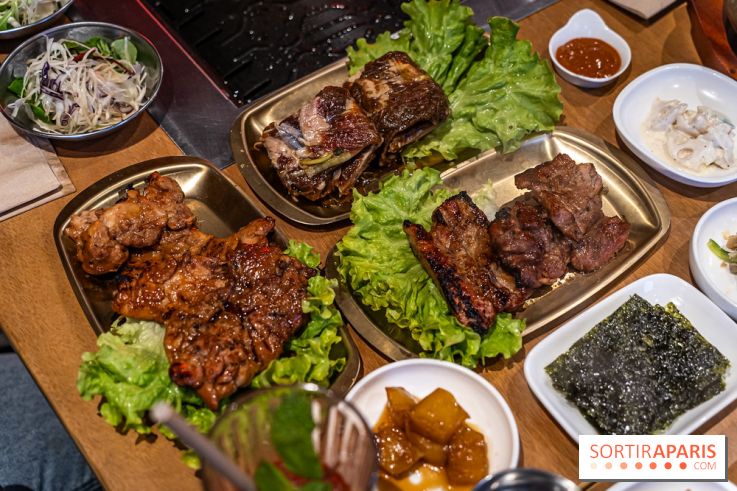 Hwaro Grill, le barbecue Coréen Paris 15e -  grillades