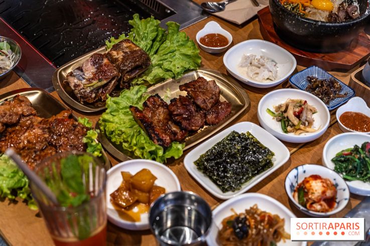 Hwaro Grill, le barbecue Coréen Paris 15e -  grillades