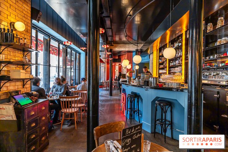 Festival, le café-restaurant rue Étienne Marcel  -  bar