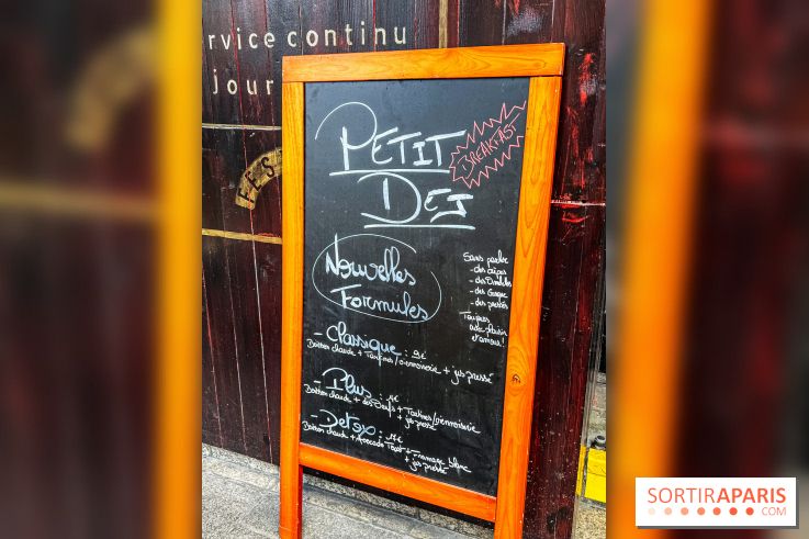 Festival, le café-restaurant rue Étienne Marcel  - petit déjeuner