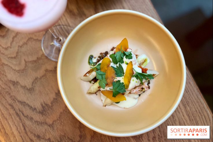 ChoCho - Asperge, kimchi, poutargue