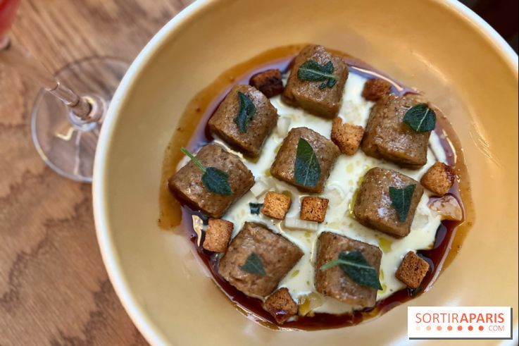 ChoCho - Gnocchis de pain grillé, sauge