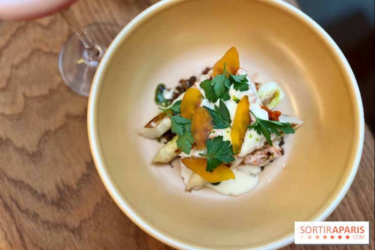 ChoCho - Asperge, kimchi, poutargue