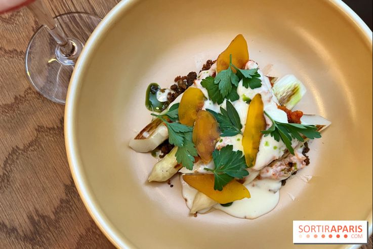 ChoCho - Asperge, kimchi, poutargue