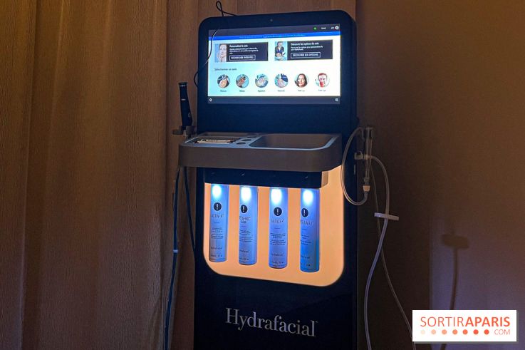 Soin Hydrafacial au Spa Valmont de l'hôtel Le Meurice