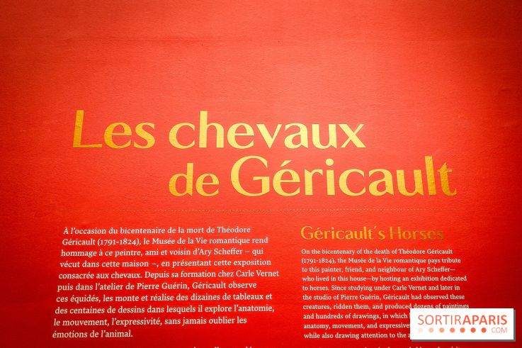 Les chevaux de Géricault : l'exposition hommage au peintre se dévoile au musée de la Vie Romantique - IMG20240514094010